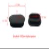 Black Piggy Piggy Bank Oval Sealing Plug Bottom Cover of Money Saving Box(10, OD:26X43MM (ID:15X32mm)) view 2