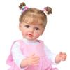 KAWAYII 55CM Full Body Silicone Waterproof Toddler Girl Doll Princess Lifelike Soft Touch 3D Skin Multiple Layers Painting Doll view 3