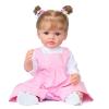 KAWAYII 55CM Full Body Silicone Waterproof Toddler Girl Doll Princess Lifelike Soft Touch 3D Skin Multiple Layers Painting Doll view 4