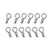 HBX Part H021 Body Clip A/B- Small 12pcs /Bag for Haiboxing 1/10 & 1/8 & 1/24 RC Buggy Car Truck Truggy (5 Bags) view 1