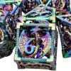 ARUOHHA Hollow DND Metal Dice Set Rainbow Dragons D and D Dice, RPG Role Playing Games Dungeons Polyhedral Dice with Gift Box D20 D12 D10 D8 D6 D4 view 1