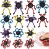 8PCS Transformable Fidget Spinner Toy for Kids Adults, Deformation Robot Chain Spinner Fingertip Gyro Toys for Boys Girls 3-12, Stress Relief Sensory Toys for Goodie Bag Fillers Kids Travel view 1