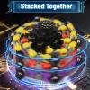 8PCS Transformable Fidget Spinner Toy for Kids Adults, Deformation Robot Chain Spinner Fingertip Gyro Toys for Boys Girls 3-12, Stress Relief Sensory Toys for Goodie Bag Fillers Kids Travel view 2