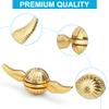 Fidget Hand Spinner Toy for Kids Adults, Sensory Orb Gift for Boys Girls, Ideal Finger Toy for Decoration Collection, Cool Metal Sensory Fidget Gyro Toy view 3