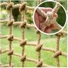 Cargo Net Heavy Duty Climbing Net Kids Playground Rope Net Stair Fence Decor Birds Net Balcony Protection Net Treehouse Safety Net Swing Rope Ladder Hammock (Size : 2 * 10m(7 * 33ft)) view 2