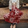 Baby Car Seat Covers Christmas Winter Snowflake Red Black Buffalo Plaid Nursing Covers Breastfeeding Scarf Soft Stretchy Carseat Canopy Cover Shopping Cart Cover Stroller Covers for Baby Girls Boys view 2