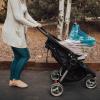 Baby Car Seat Covers Starfish The Beach is My Happy Place Blue Wood Nursing Covers Breastfeeding Scarf Soft Stretchy Carseat Canopy Cover Shopping Cart Cover Stroller Covers for Baby Girls Boys view 3