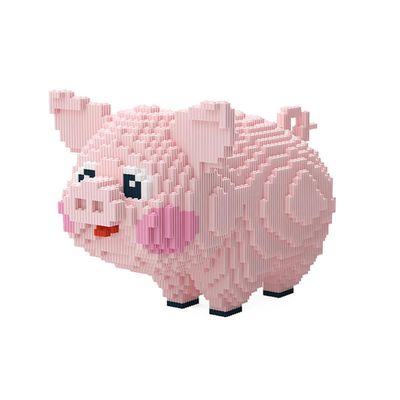 BDYDT Animal Pig Micro Building Blocks Set2745PCS Gift for Adults and Kids