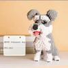 BDYDT Dog Schnauzer Micro Building Blocks Set2817PCS Gift for Adults and Kids view 2