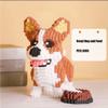 BDYDT Animal Corgi Dog and Food Micro Building Blocks Set1860PCS Gift for Adults and Kids view 2