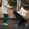 Baby Car Seat Covers Summer Bee Welcome Nursing Covers Breastfeeding Scarf Soft Stretchy Carseat Canopy Cover Shopping Cart Cover Stroller Covers for Baby Girls Boys view 3