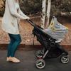 Baby Car Seat Covers You are My Sunshine Sunflower Bee, Rural Style Grey Nursing Covers Breastfeeding Scarf Soft Stretchy Carseat Canopy Cover Shopping Cart Cover Stroller Covers for Baby Girls Boys view 3
