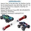 (2025 Upgrade) 78-108mm Stainless Steel Turnbuckles/Camber Link for 1/10 Traxxas Slash 4X4 VXL/Rustler 4X4 VXL/Stampede 4X4 VXL/Hoss 4X4 VXL,RC Car Hops Up Parts(Red) view 2