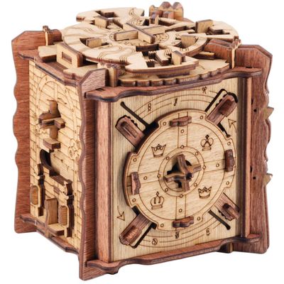 iDventure Cluebox The Trial of Camelot | Escape Room Puzzle Box | Challenging 3D Puzzle | Brain Teaser for Adults | Unique Gift Idea