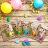 Y_Bong Dinosaur Party Favors - Dinosaur Birthday Party Supplies - 24 Pack Dino Egg Hatching Card Bulk - Funny Birthday Party Decorations for kids Boys Girls Toddler view 2
