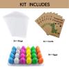 Y_Bong Dinosaur Party Favors - Dinosaur Birthday Party Supplies - 24 Pack Dino Egg Hatching Card Bulk - Funny Birthday Party Decorations for kids Boys Girls Toddler view 4