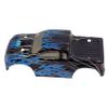HBX Part 24203 Truck Body -Black & Blue 1P for Haiboxing 1/24 Scale RC Truck 2078 (10pcs) view 4