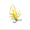 Grasshopper, Rubber Insect, Realistic Figure, Model, Replica, Educational Gift, 7" - F2059 B134 view 3