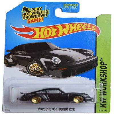 Hot Wheels Porsche 934 Turbo RSR - Workshop 220/250 - Black