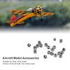 01 02 015 2.1mm Landing Gear Wheel Chock, Easy to Operate, Better Playing Experience, Airplane Model Accessories for RC Airplane Model view 3
