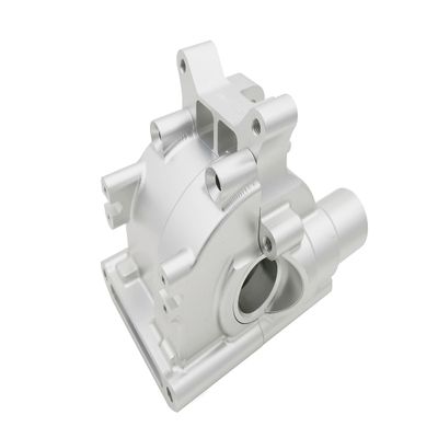 ATOPRC Aluminum Rear Transmission Case Losi 5ive-T/B and Mini(Silver)