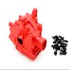 ATOPRC Aluminum Front Transmission Case for Losi 5ive-T/B and Mini (Red) view 3