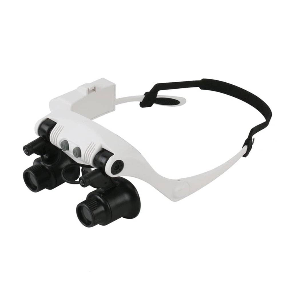 Lab Microscope Slides 10X 15X 20X 25X Head-Mounted Pocket Microscope Microscope Parts