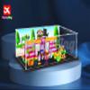 Acrylic Display case Compatible with Pet Adoption Cafe 41699 (Model Set is not Included) (with Theme Background) view 2