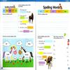 Good Grades First Grade Educational Workbooks Spelling, Phonics, Addition, & Subtraction - Set of 4 Books v2 view 2