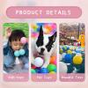 MoonxHome Ball Pit Balls for Toddlers, BPA Free Crush Proof Plastic Toy Balls for Ball Pit, Children's Pool Water Toys, Ideal Gift for Christmas Balls for Play Tent 2.15 Inch Pack of 100 White Pink view 4