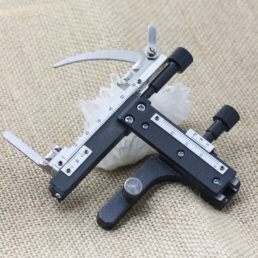 ADD On X-Y Graduated Microscope Stage Mechanic Scale Attachment Microscope Reticles Formaturas Accessories Microscopio Parts