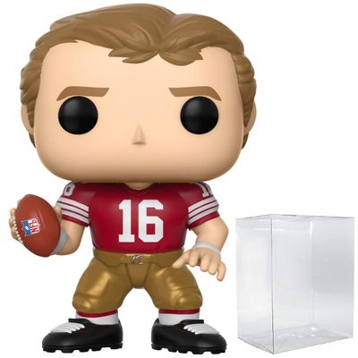 Joe Montana (49ers Home) Funko Vinyl Figure (Bundled with Compatible Box Protector Case)