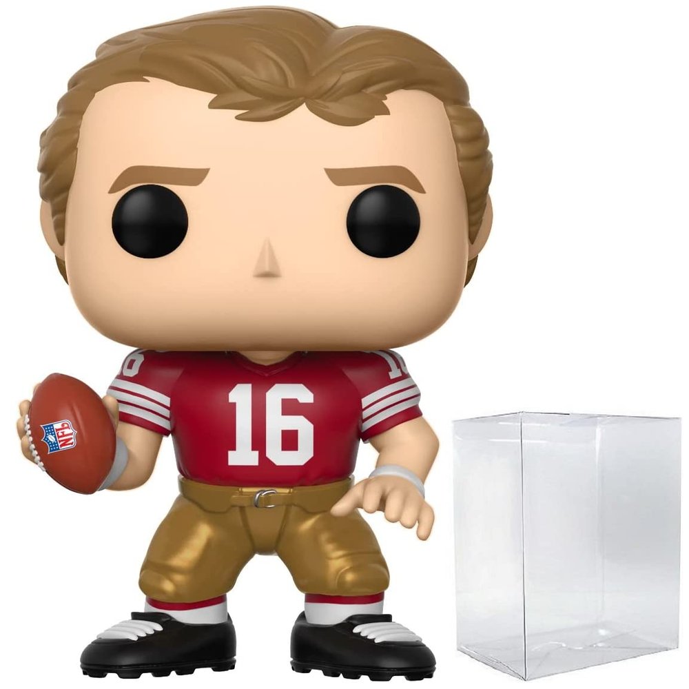 Joe Montana (49ers Home) Funko Vinyl Figure (Bundled with Compatible Box Protector Case)