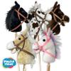 Nature Bound Stick Horse | Plush Handcrafted Hobby Horse Provides Fun Pretend Play for Toddlers & Preschoolers | Handsewn Head, Sturdy Wood Stick, Plus Neighing & Clip-Clop Sounds view 4