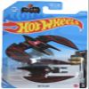 Hot Wheels Batplane, Batman 3/5 - black/red view 1
