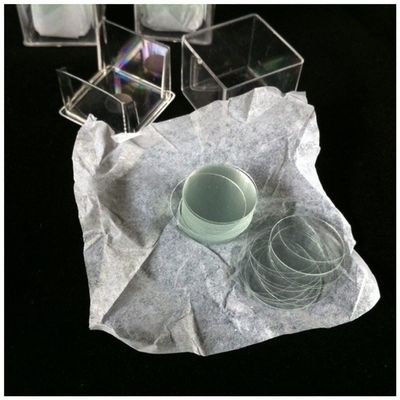 Lab Microscope Slides 100pcs/Pack 8mm Round Microscope Slide Glass Microscope Parts