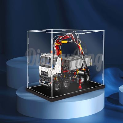 Acrylic Display case Compatible with Mercedes-Benz Arocs 3245 42043 (Model Set is not Included) (No Background)