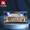 Acrylic Display case Compatible with Screw for Real Madrid Santiago Bernabeu Stadium 10299 (Model Set is not Included) (with Theme Background)(US Stock) view 2