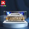Acrylic Display case Compatible with Screw for Real Madrid Santiago Bernabeu Stadium 10299 (Model Set is not Included) (with Theme Background)(US Stock) view 3