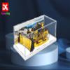 Acrylic Display case Compatible with App-Controlled Cat D11 Bulldozer 42131 (Model Set is not Included) (with Theme Background) view 3