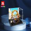 Acrylic Display case Compatible with Nezhas Fire Ring 80034 (Model Set is not Included) (with Theme Background) view 3
