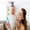 Socub Birthday Crown Headbands for Baby Boy - Golden Blue 5th Birthday Party Supplies view 3