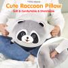 CozyWorld 14'' Raccoon Plush Stuffed Animals Stackable Plushie Squishy Racoon Pillow Special Day Holiday Birthday Gifts for Kids Boys Girls view 3