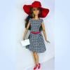 Eledoll Clothes Deluxe Fashion Pack Tea TIME Black & RED Classic Set for 11.5 Doll #4 view 2