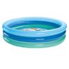 3 Ring Inflatable Pool - Kiddie Pool Floats 51" with Aquarium Design - Kids Pool Round 3 Ring Pool for Summer Outside Backyard Fun - for Children 3 Years Old and Up view 2