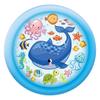 3 Ring Inflatable Pool - Kiddie Pool Floats 51" with Aquarium Design - Kids Pool Round 3 Ring Pool for Summer Outside Backyard Fun - for Children 3 Years Old and Up view 3