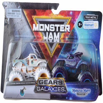 Collectibles Monster-Jam Whiplash vs Monster Mutt Dalmatian - Gears and Galaxies