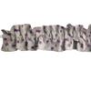 Zen Creative Designs Cotton Floral Butterflies Print Sleeve Topper Window Valance Top Bottom Ruffle Home Dcor Bedroom Nursery Kitchen Window (120" Wide x 9" Tall, Purple) view 1