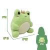 Cuddle Barn PlushGoals - Wawa The Prince Super Soft Cute Kawaii Froggie Collectible Stuffed Animal Plush Toy, 9 inches view 2