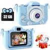 CIMELR Kids Camera Toys for 3 4 5 6 7 8 9 10 11 12 Years Old Boys/Girls, Kids Digital Camera for Toddler with Video, Birthday Festival for Kids, Selfie Camera for Child, 32GB TF Card view 1